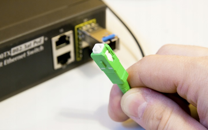 Patchcord światłowodowy kabel SC/APC-SC/APC sx 15m