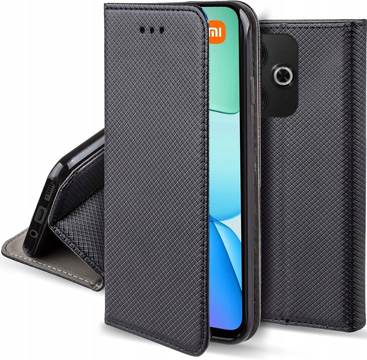 Etui Do XIAOMI REDMI 13 4G Magnet Smart Case + Szkło 9H