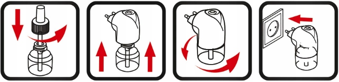 ELEKTRO NA KOMARY MUCHY MOLE DO KONTAKTU E-SHIELD NO PEST 30ML 30 NOCY