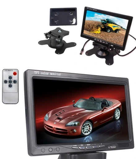 ZESTAW COFANIA Kamera z Monitorem 12/24V LCD 7