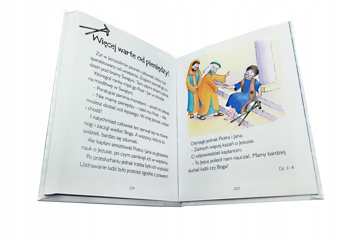 BIBLIA DLA DZIECI PREZENT PAMIĄTKA CHRZTU ŚWIĘTEGO I KOMUNIA CHRZEST GRAWER