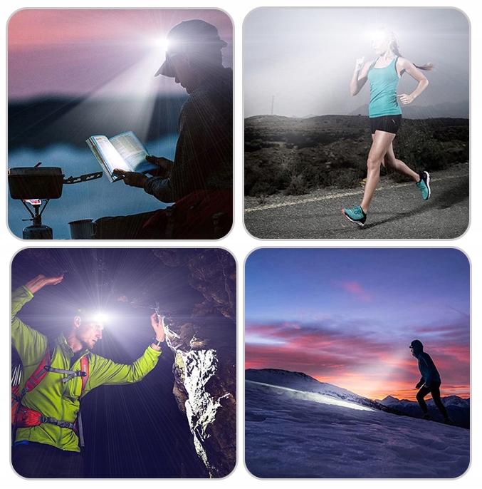 LATARKA CZOŁOWA AKUMULATOROWA WODOODPORNA MOCNA