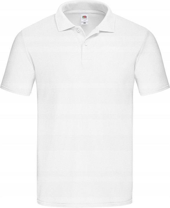 KOSZULKA POLO ORIGINAL FRUIT OF THE LOOOM White L