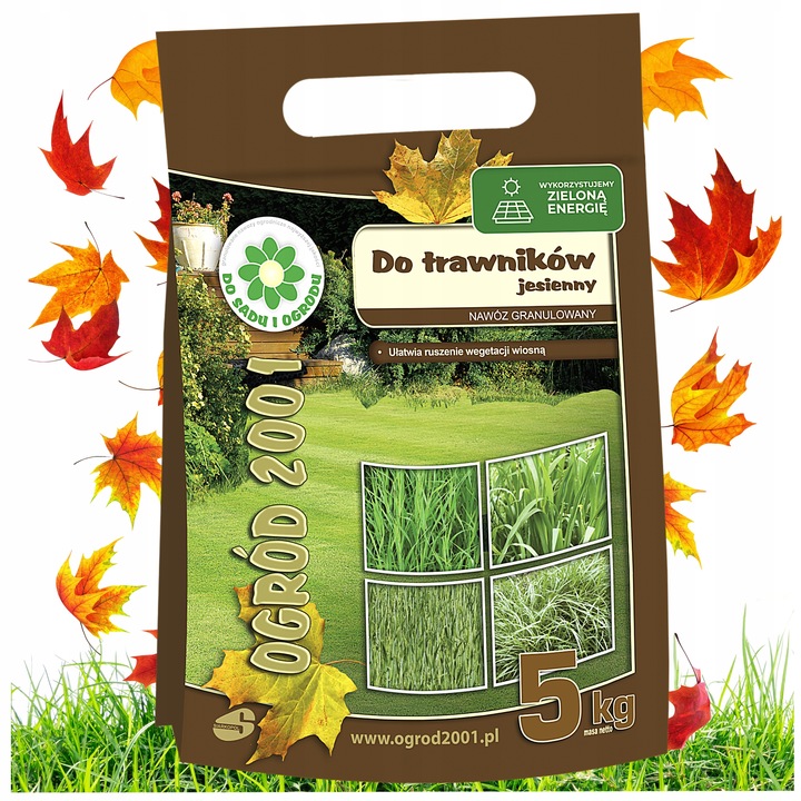 Jesienny Nawóz Do TRAWNIKA Trawników Trawy SIARKOPOL 5 kg Ogród 2001