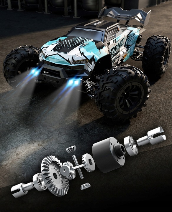 SAMOCHÓD RC BEZSZCZOTKOWY DO 70 KM/H SCY 16101 PRO ZDALNIE STEROWANY 4x4