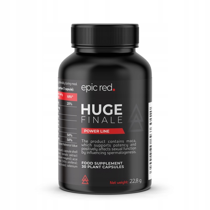EPIC RED HUGE FINALE suplement na dłuższy seks