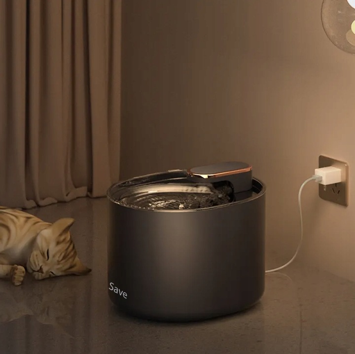 FONTANNA POIDEŁKO DLA KOTA PSA MISKA AUTOMATYCZNE POIDŁO + FILTR CICHA