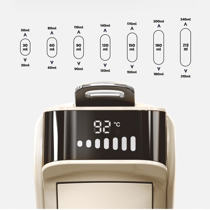 HiBREW H1B 6w1 Ekspres Do Kawy Do DG NS Kcup ESE Pods Mielona Luźna