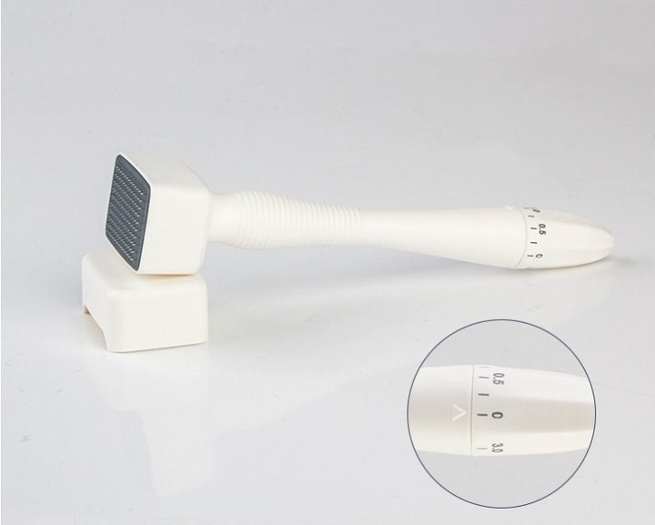 Derma stempel urządzenie do mezoterapii mikroigłowej z regulacją długości