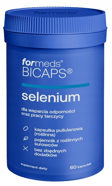 ForMeds Bicaps SELENIUM SELEN Tarczyca Odporność Spermatogeneza
