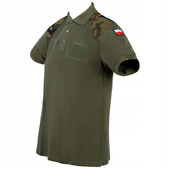 Koszulka wojskowa polo Wojska Polskiego khaki wzór 304A/MON M