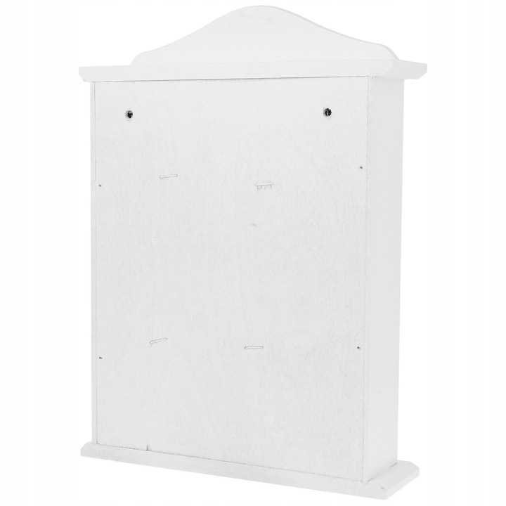 Skrzynka na klucze szafka kasetka wieszak półka BIAŁA