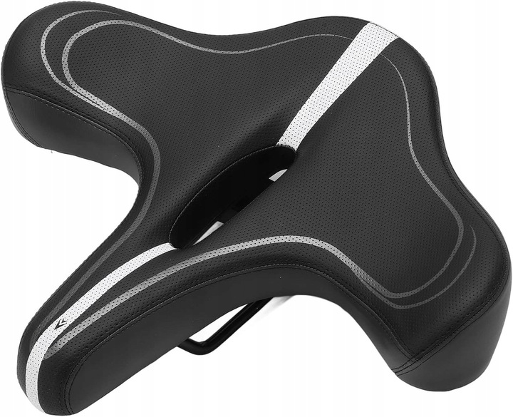 WYGODNE SIODEŁKO SIODŁO ROWEROWE NA ROWER DO ROWERU DUŻE MIĘKKIE MTB S11