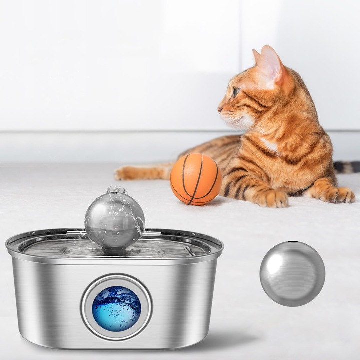 POIDEŁKO DLA KOTA PSA FONTANNA POIDŁO MISKA AUTOMATYCZNA CICHA FILTR