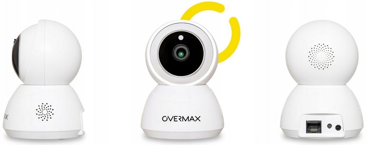 BEZPRZEWODOWA KAMERA IP MONITORINGU OBROTOWA WIFI FULLHD MIKROFON GŁOŚNIK