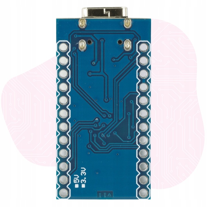 PRO Micro Leonardo moduł zgodny z Arduino USB-C klon z ATmega32U4 16MHz