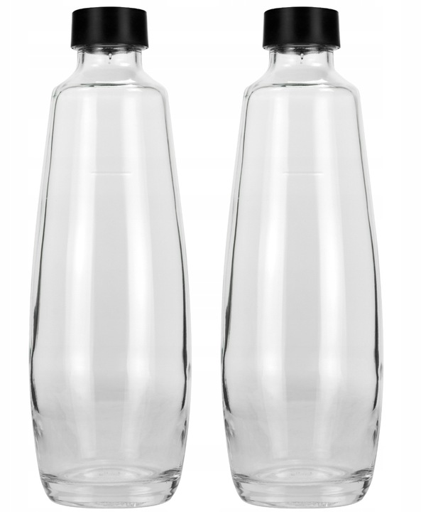 Szklane butelki SodaStream 2x1L kompatybilne TYLKO z ekspresem DUO