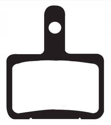 CFA327 - EBC KLOCKI HAMULCOWE ROWEROWE ORGANICZNE SHIMANO BR-MT200 GIANT