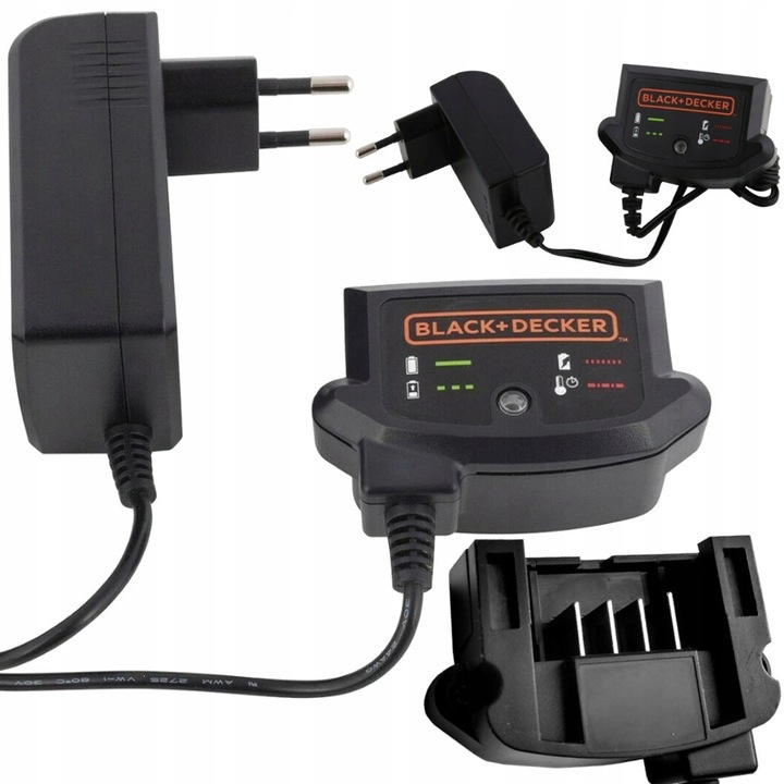 Ładowarka 10.8V / 14.4V / 18V do akumulatorów Li-Ion Black & Decker