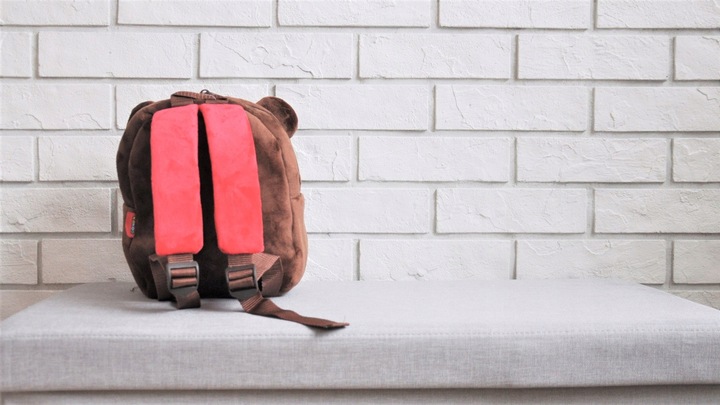 Plecak do przedszkola Pluszowy Miś z Imieniem prezent dla przedszkolaka