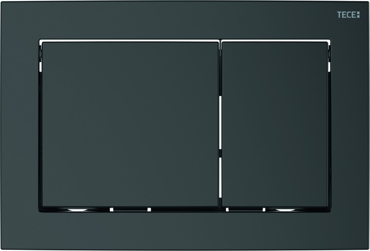 Przycisk spłukujący do WC Tece Base czarny mat 9.240.723