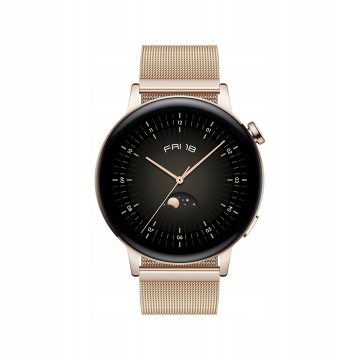 Złoty Smartwatch HUAWEI Watch GT 3 42mm Elegant