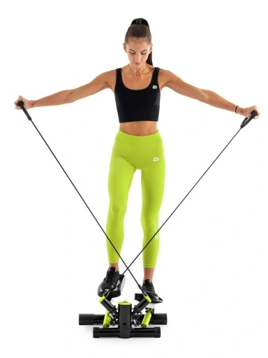 Stepper Skrętny z linkami i licznikiem step steper trening w domu