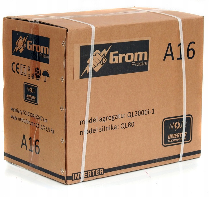 AGREGAT PRĄDOTWÓRCZY inwerterowy inwertorowy 2,5kW MIEDZIANY STOJAN