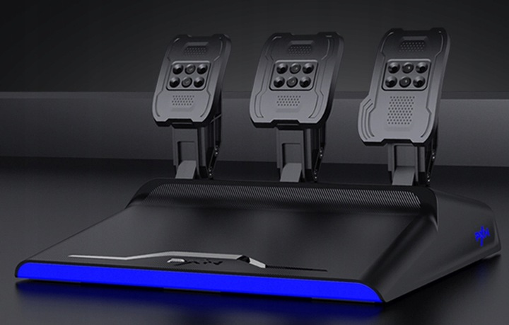 Kierownica PXN-V99 z Pedałami i Skrzynią Biegów PC PS4 XBOX SWITCH 900°