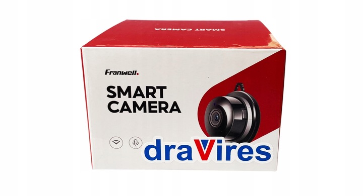 Kamera wifi draVires ip szpiegowska mała mini podczerwień