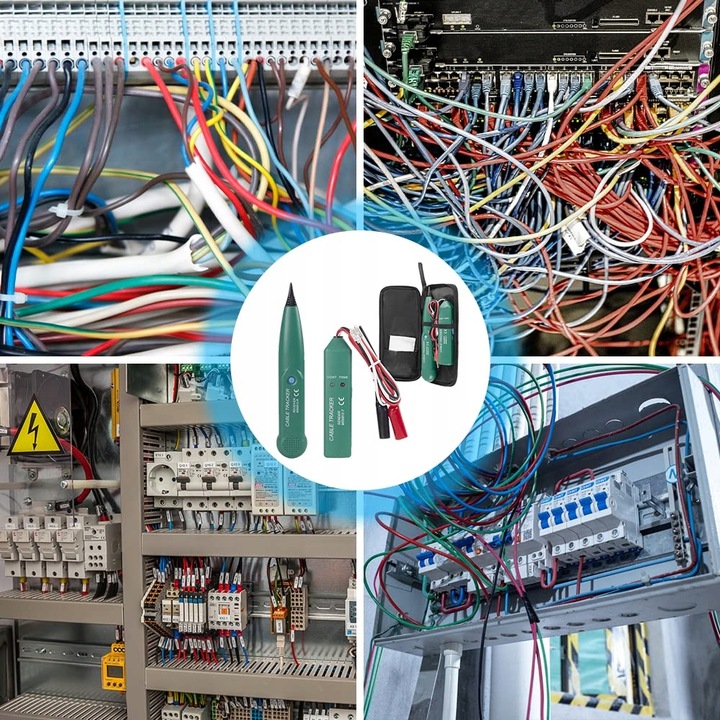 Szukacz Par Przewodów Kabli Sonda Tester MASTECH MS6812R