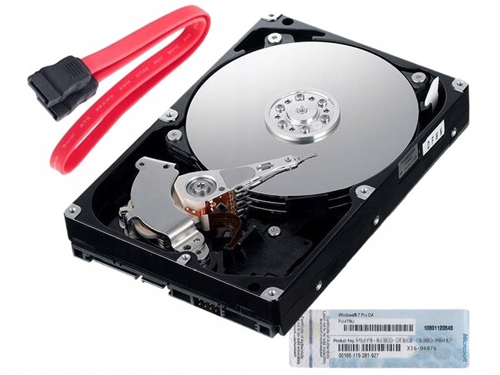 Dysk twardy HDD PC 500GB SATA Windows COA