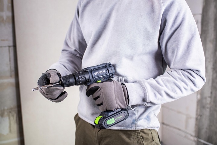 WIERTARKO WKRĘTARKA UDAROWA AKUMULATOROWA 20V 2X AKUMULATOR + WALIZKA