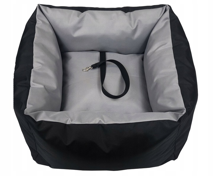 Transporter Samochodowy 55x55 cm Wodoodporny Szary dla Psa Kota