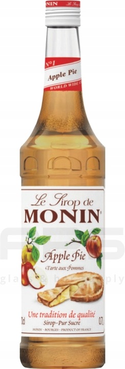 Syrop barmański MONIN APPLE PIE - szarlotka 700 ml