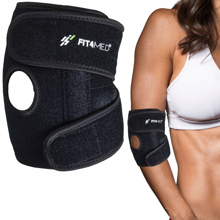 Opaska ściągacz łokieć tenisisty neoprenowa UCISKOWA na LOKIEC STABILIZATOR