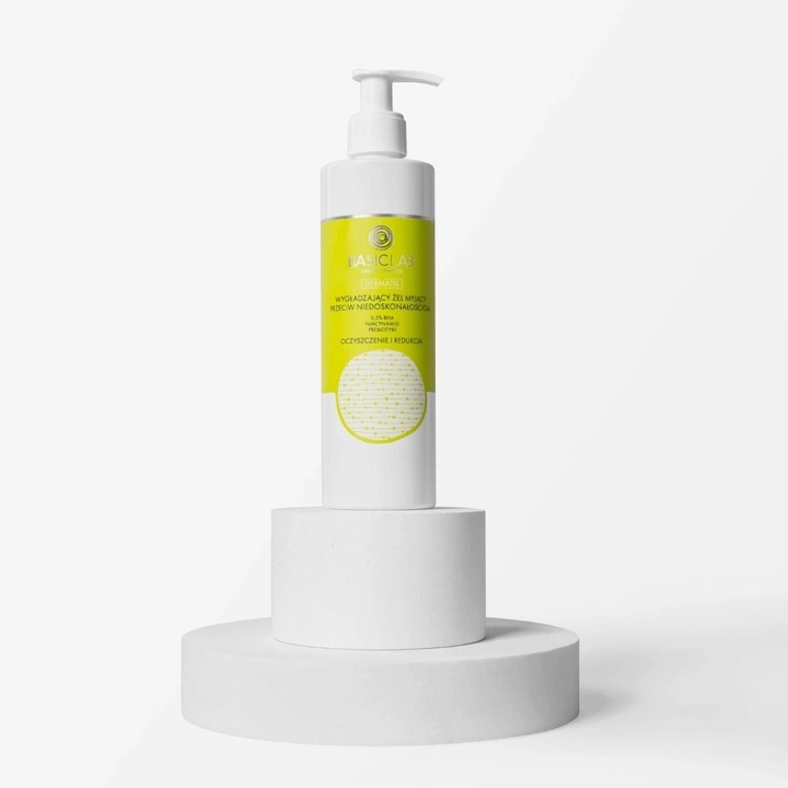BasicLab- Wygładzający Żel Myjący Przeciw Niedoskonałościom 300ml