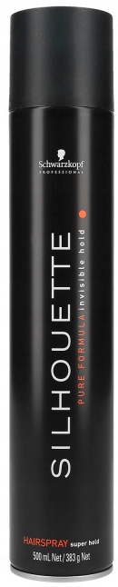 Schwarzkopf Silhouette Super Hold Bardzo mocny lakier do włosów 750ml