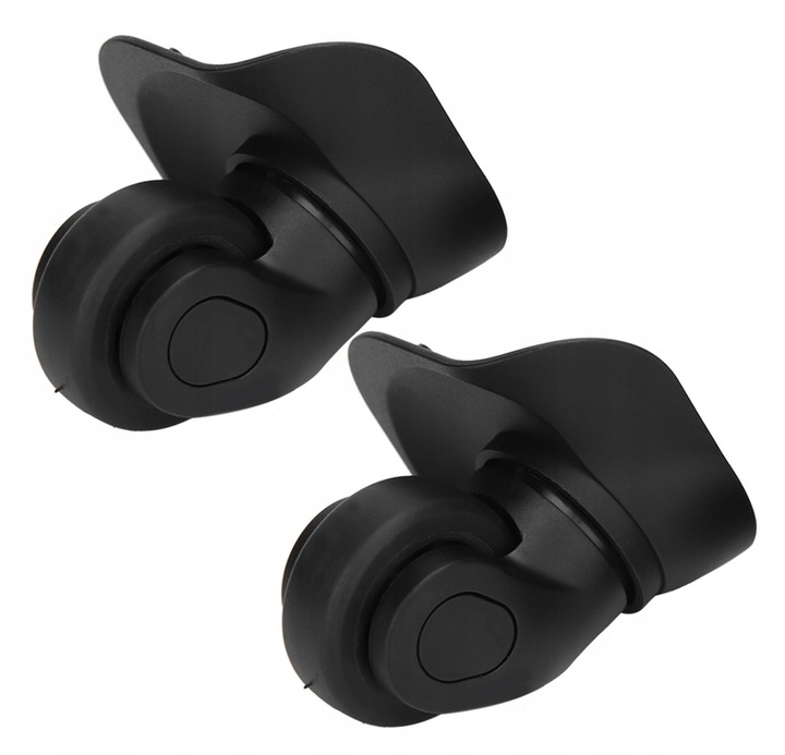 2 SZT CZARNE KÓŁKO DO WALIZKI CZĘŚCI WALIZEK TORBY