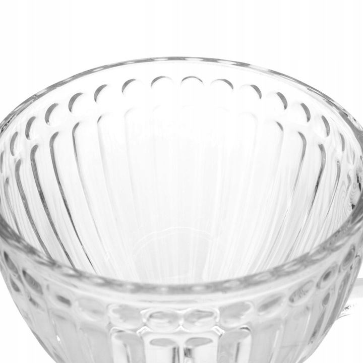 Zestaw Filiżanki do kawy duże szklanki z uchem Altom Design Lily 430ml 6szt