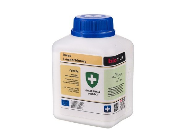 Witamina C Kwas L-askorbinowy 500g BIOMUS