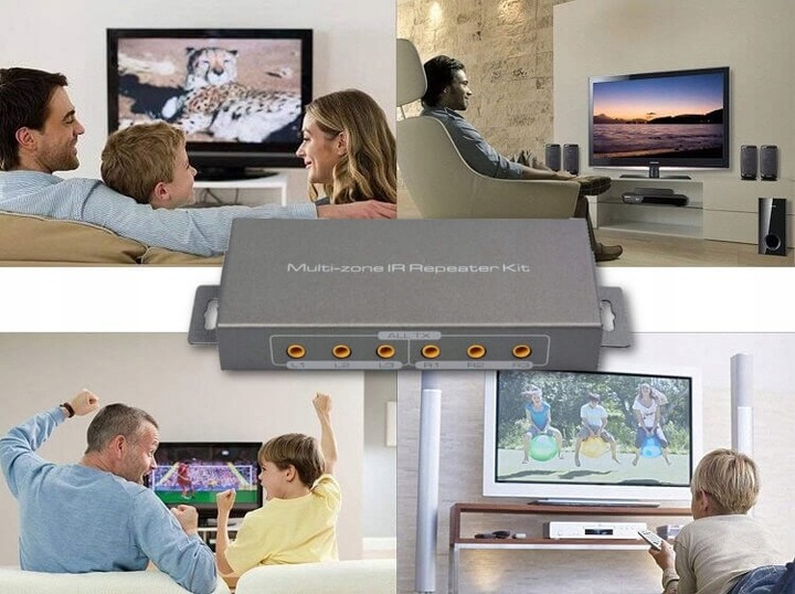 Przedłużacz pilota IR Repeater Multi-zone SP-IR36