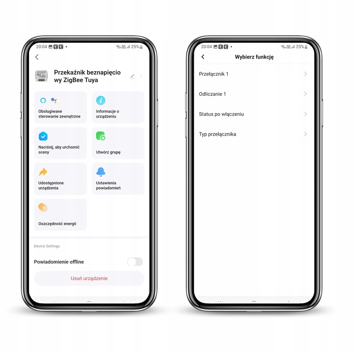 PRZEKAŹNIK BEZNAPIĘCIOWY TUYA ZIGBEE 3.0 MODUŁ DOPUSZKOWY HOME ASSISTANT