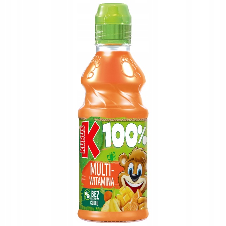 Sok 100% Kubuś multiwitamina 12x300ml