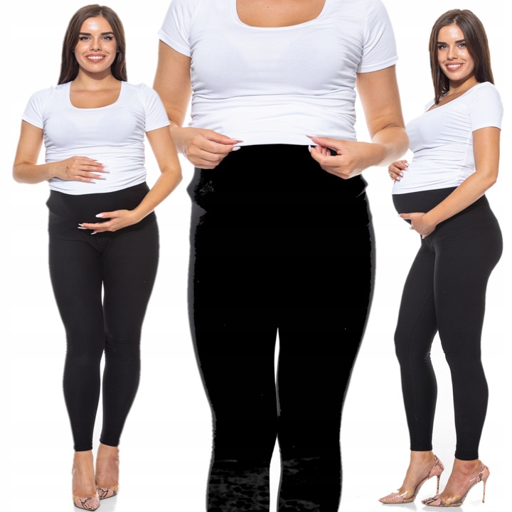 LEGGINSY GETRY CIĄŻOWE idealnie kryjące M
