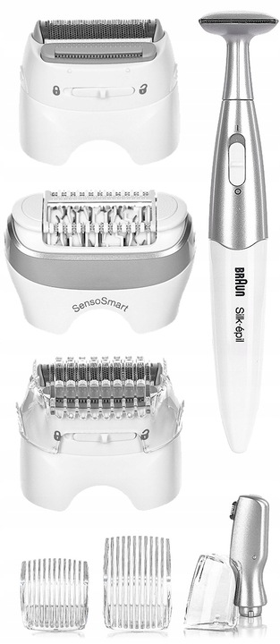 DEPILATOR BRAUN Silk-epil 9 SENSOSMART Wet&Dry + GOLARKA - LIMITED EDITION