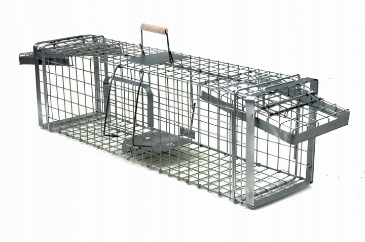 ŻYWOŁAPKA PUŁAPKA NA KUNY LISY KOTY BOBRY WYDRY - MOCNA, DUŻA, GRUBY