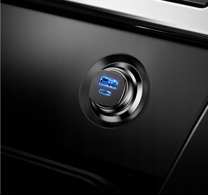 Ładowarka samochodowa , USB typ C Baseus 5000 mA