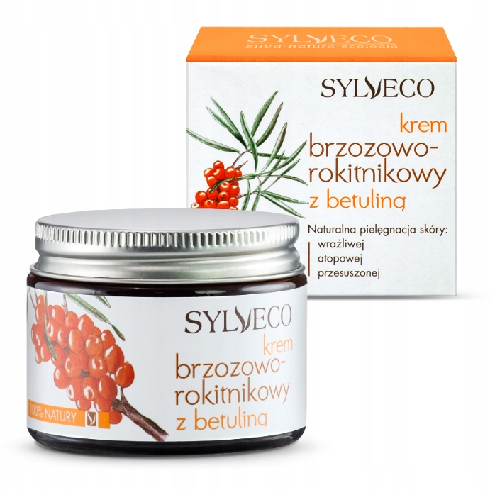 Krem Brzozowo-Rokitnikowy, nawilżający do twarzy Sylveco dzień i noc 50 ml