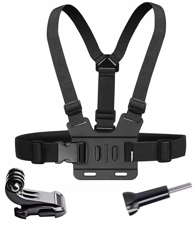 Szelki Uchwyt Chest Mount do GoPro Hero 12 11 10 9 8 7 6 DJI Osmo